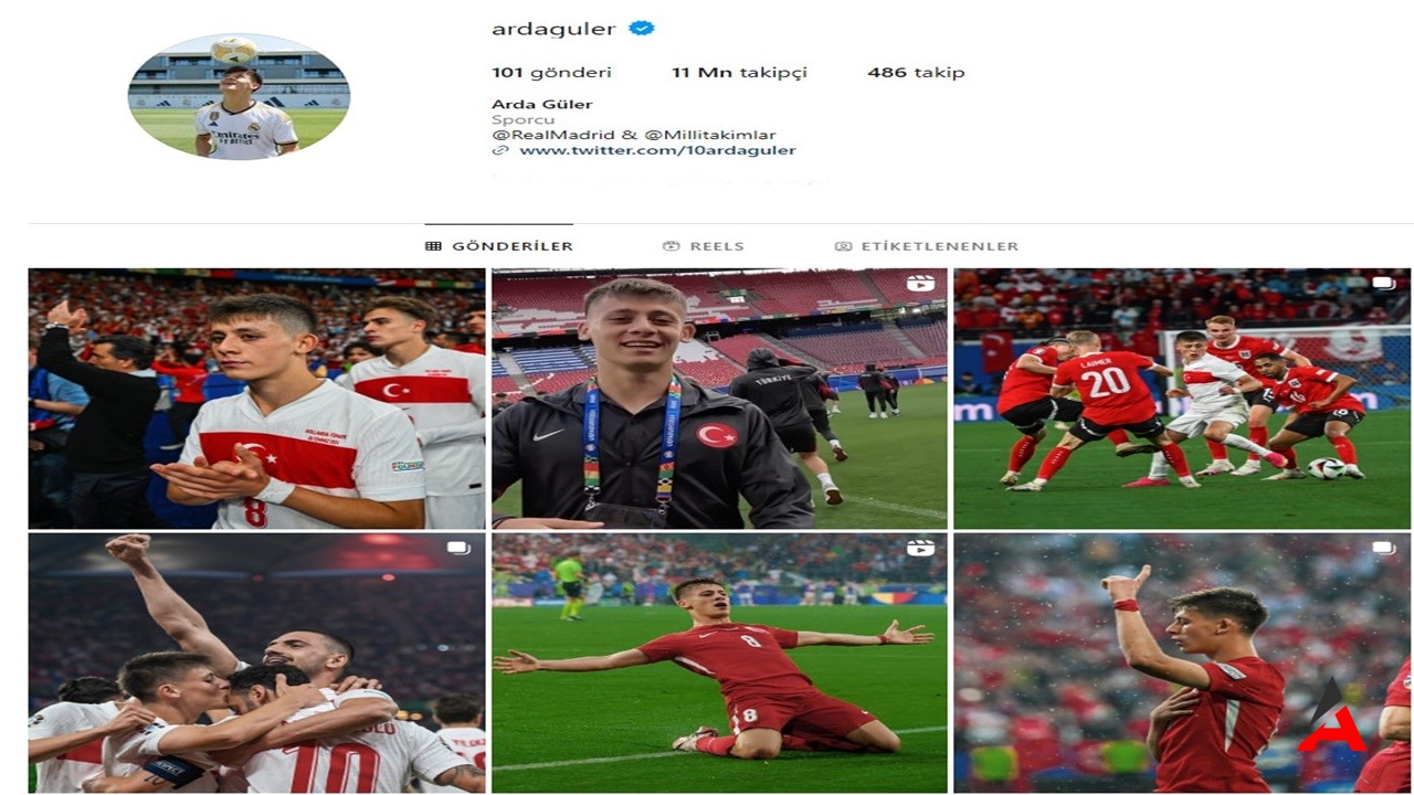 Arda Güler, Euro 2024 Ile Sahada Ve Sosyal Medyada Zirveye Ulaştı!1