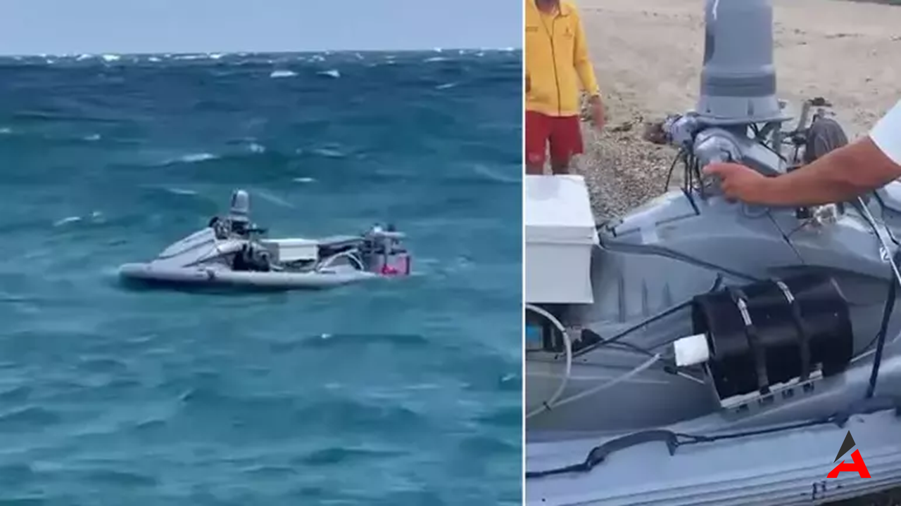 Çatalca Sahilinde Şok Ukrayna Donanmasına Ait Patlayıcı Yüklü Jet Ski Bulundu!1