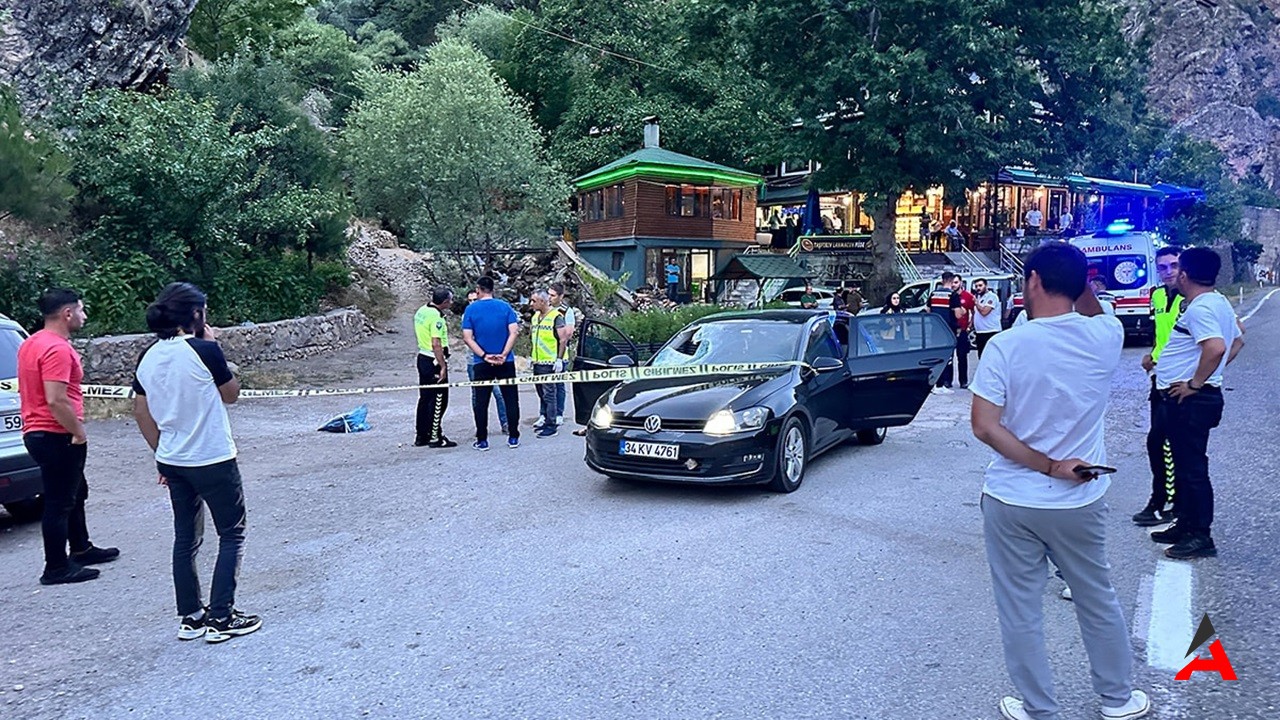 Tunceli Erzincan Yolunda Kaya Faciası