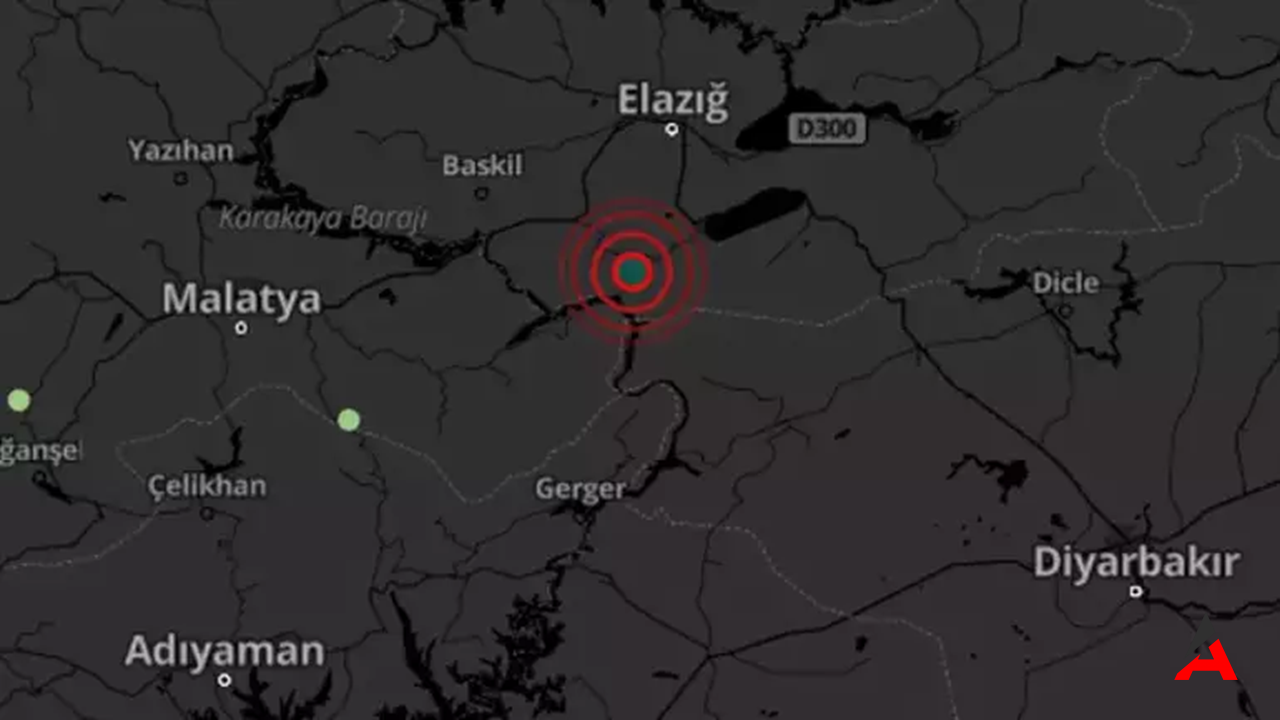 Elazığ Sivrice’de 4.4 Büyüklüğünde Deprem Meydana Geldi