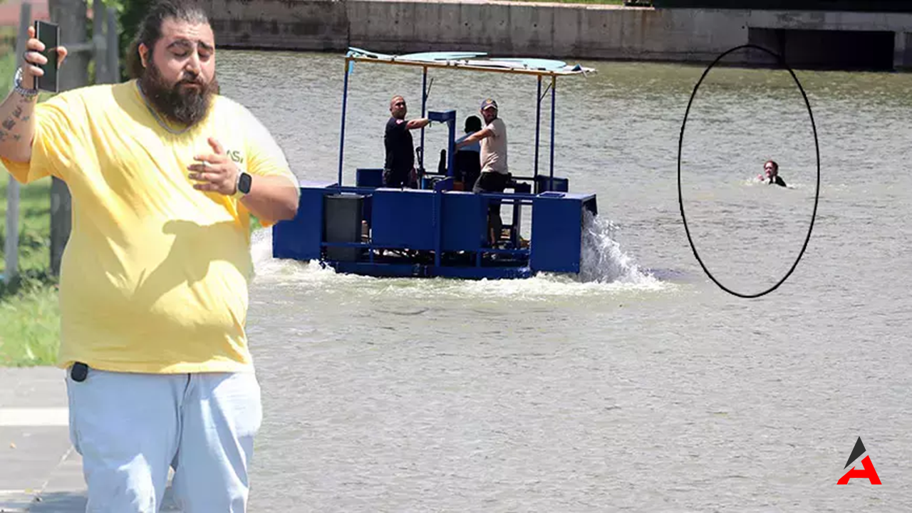 Eşiyle Tartışıp Kendini Suya Atan Kadın Son Anda Kurtarıldı!