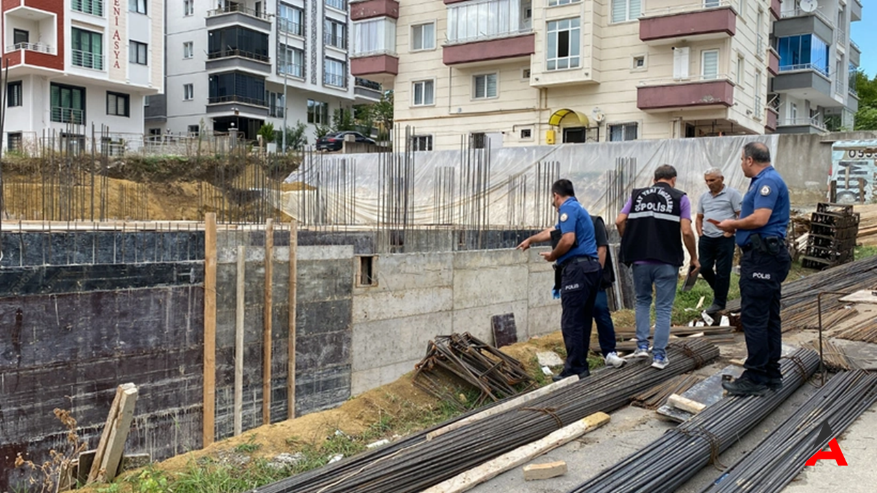 Samsun’da Korkutan İş Kazası: İnşaat İşçisi Üç Metre Yükseklikten Düştü!